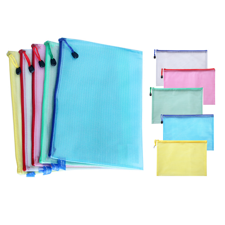 Portfolio Folder Zip - 5 шт., сумка для хранения канцелярских