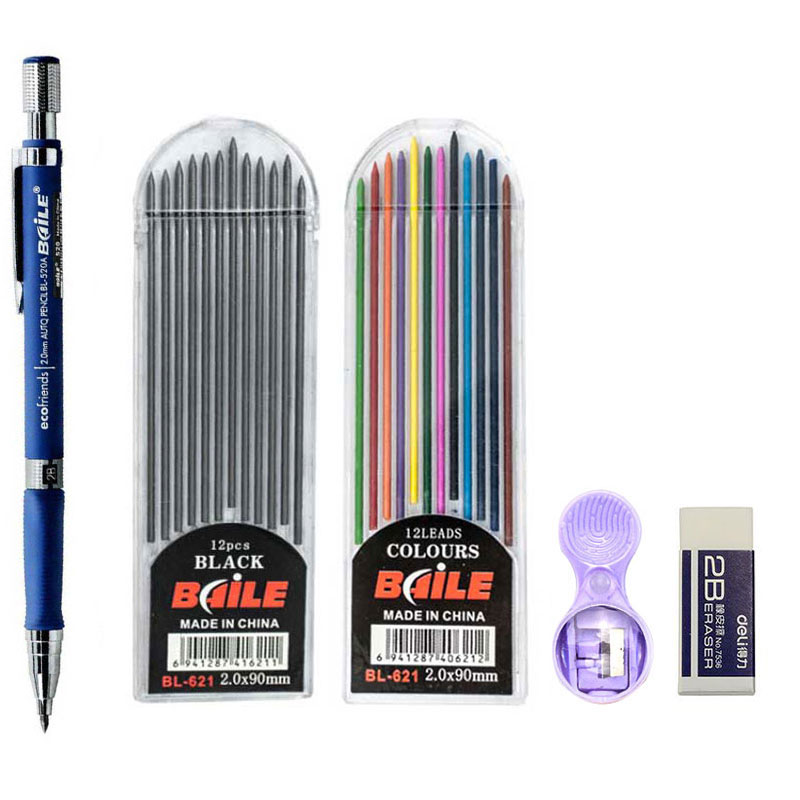 Staedtler Pencil Lumocolor - Набор механических карандашей 2,0 мм. Автоматические