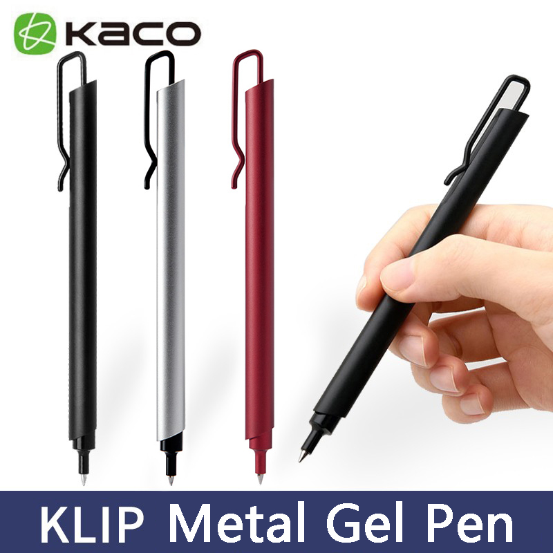 Stationery Supply Business - Kaco металлическая гелевая ручка 0,5 мм