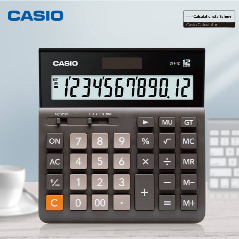 Калькулятор Casio MH-12 с солн – обзор и цена Stationery Supply Business