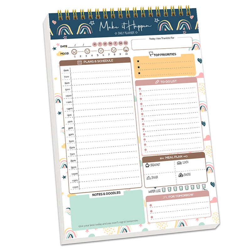 Ежедневник-планер на спирали А – обзор и цена Office Stationery Supply List