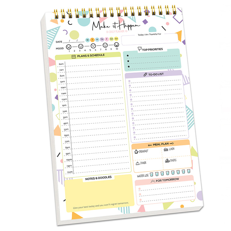 Ежедневник-планер на спирали А – обзор и цена Office Stationery Supply List