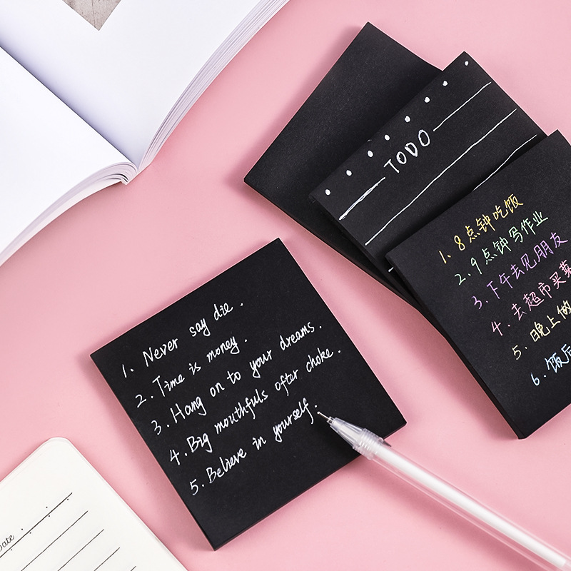 Черные наклейки N Times, списо – обзор и цена Office Stationery Supply List